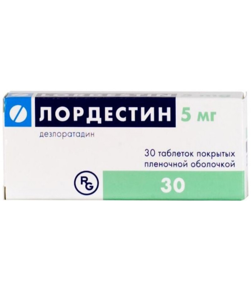 Lordestin tabs 5mg #30