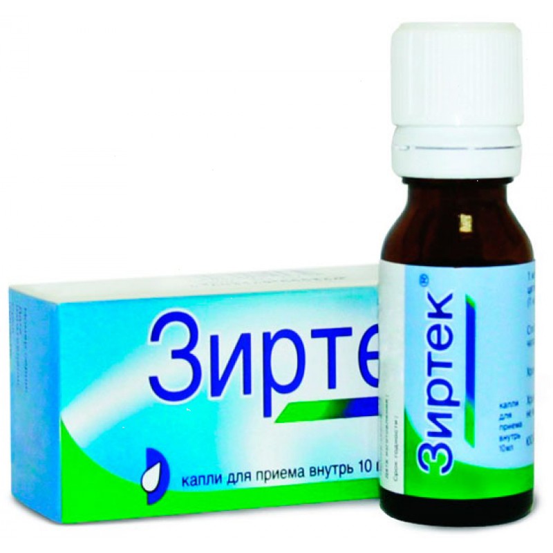 Zyrtec drops 10mg/ml 10ml