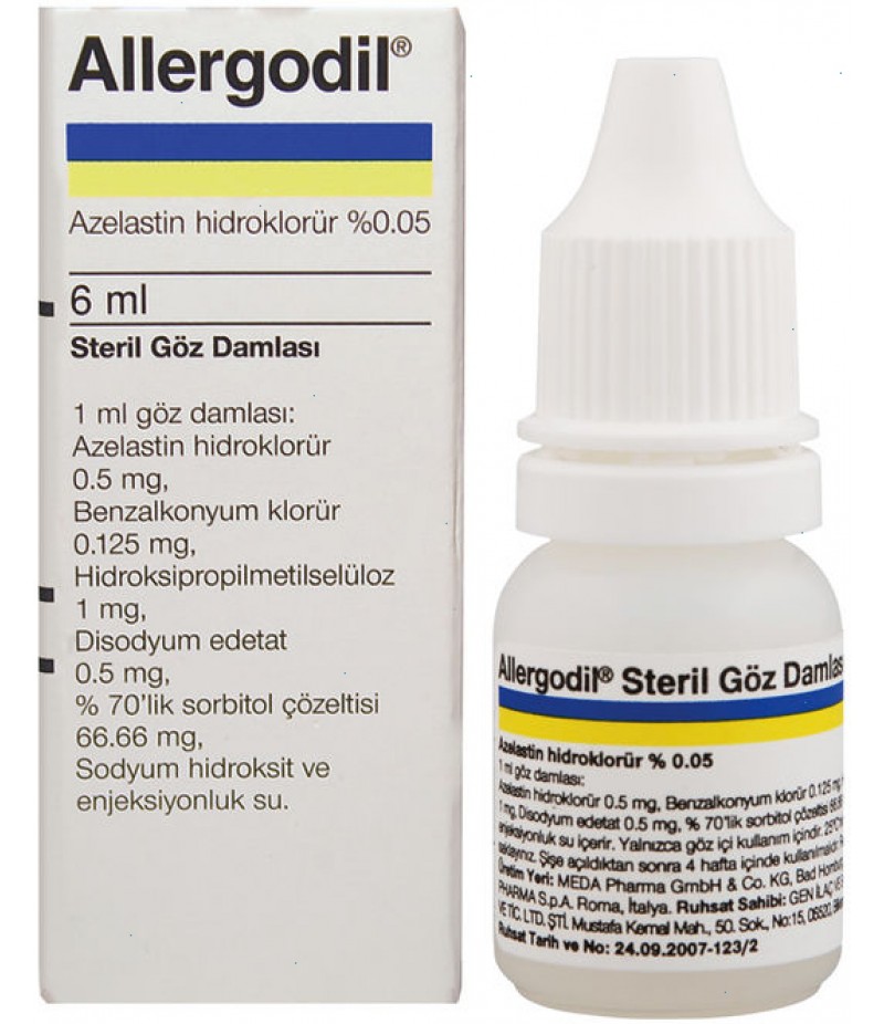 Allergodil eye drops 0.05% 6ml