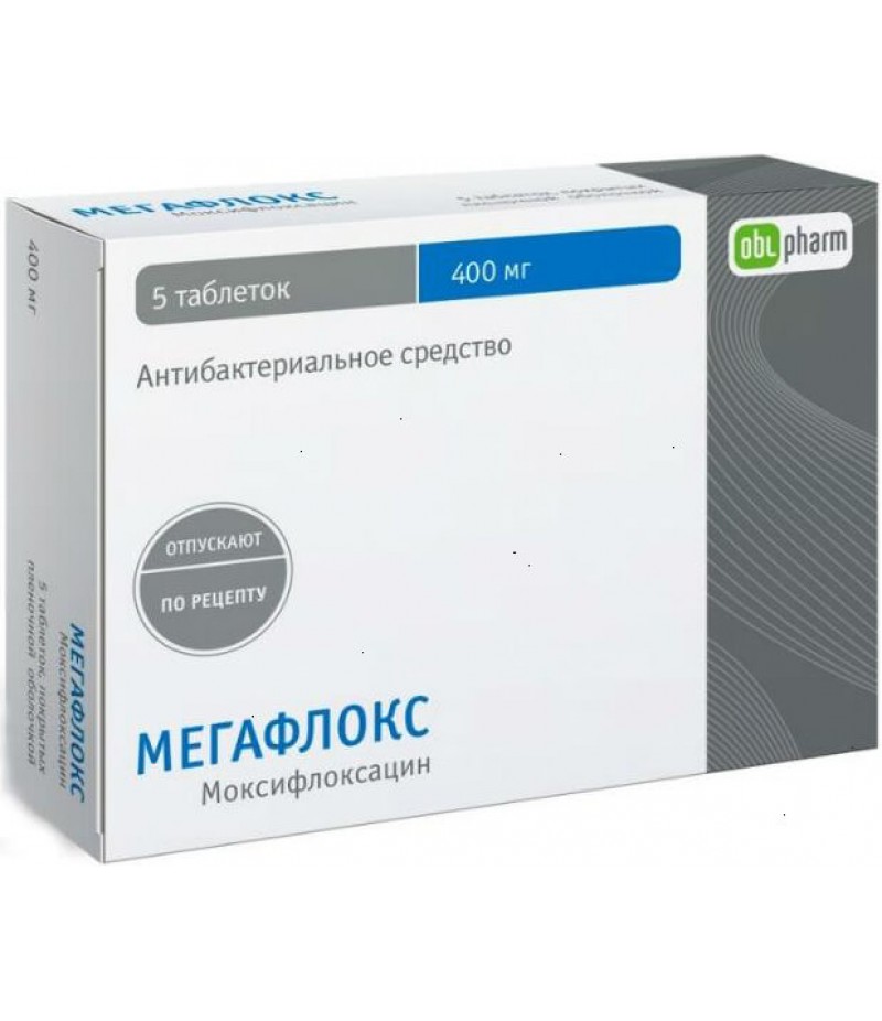 Megaflox tabs 400mg #5