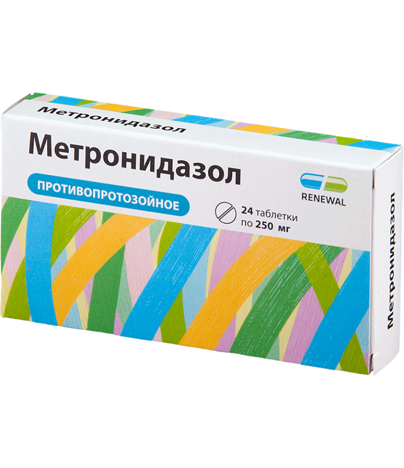 Metronidazolum tabs 250mg #40