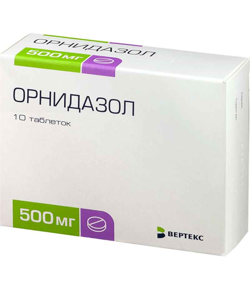 Ornidazole tabs 500mg #10