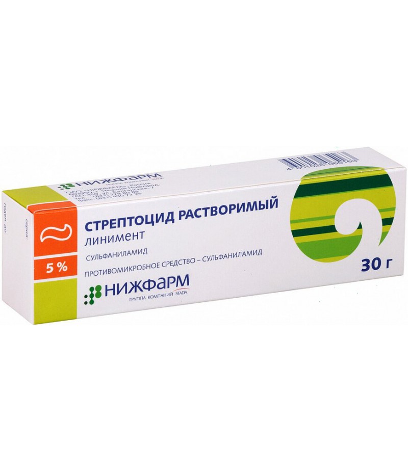 Streptocide liniment 5% 30gr
