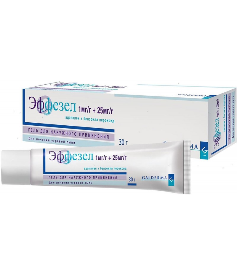 Effezel gel 1mg/gr + 25mg/gr 30gr