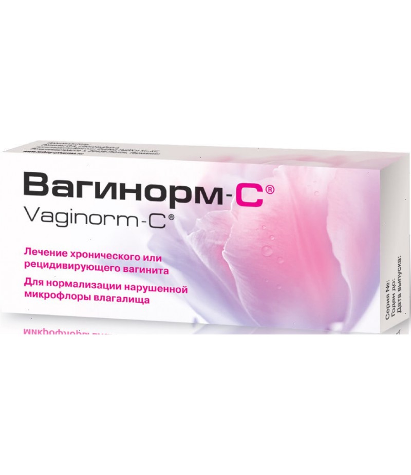 Vaginorm-С vag. tabs 250mg #6