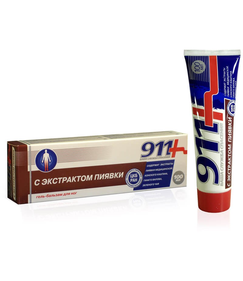911 leech extract gel-balm 100ml