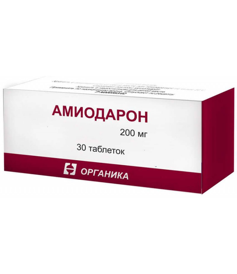 Amiodaron tabs 200mg #30