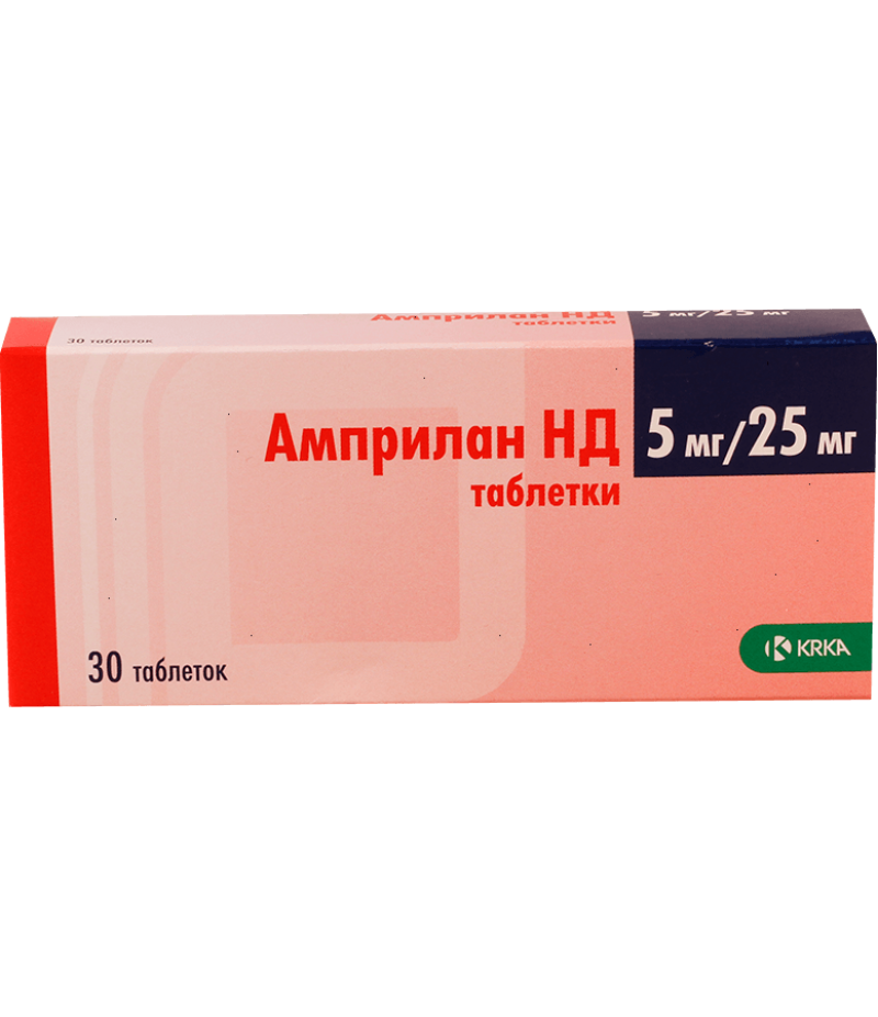 Amprilan ND tabs 5mg + 25mg #30