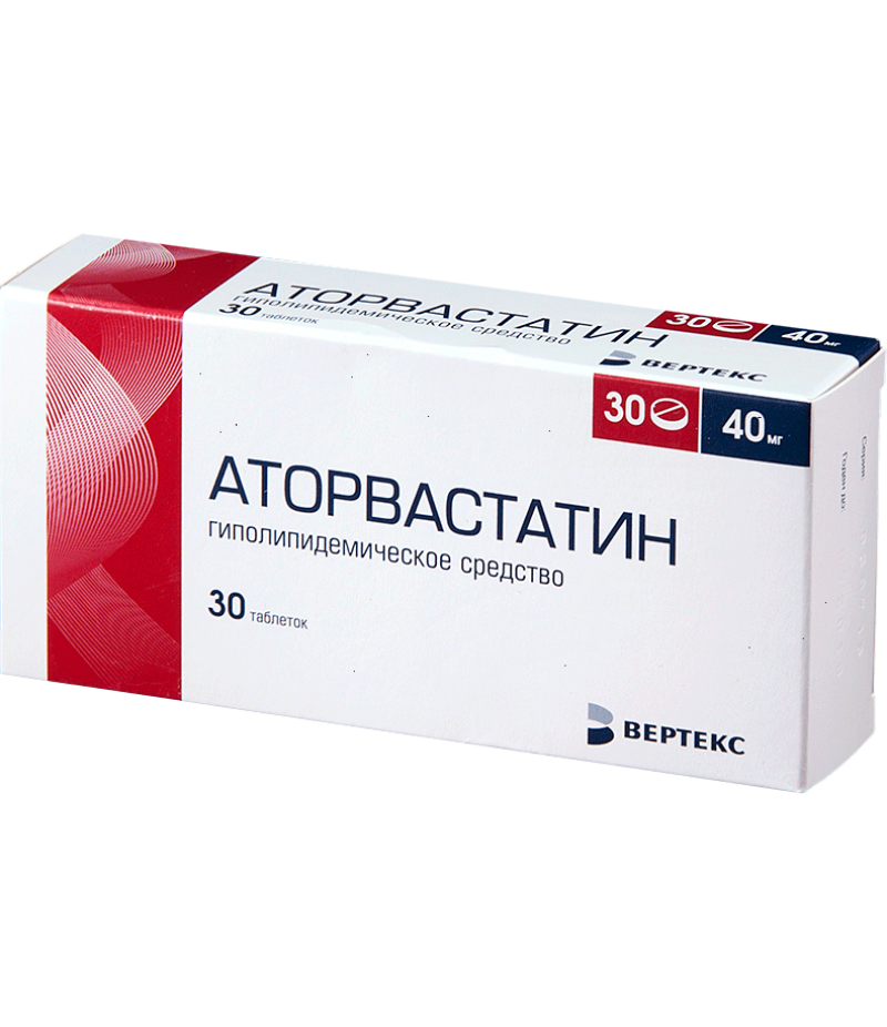 Atorvastatin tabs 40mg #30