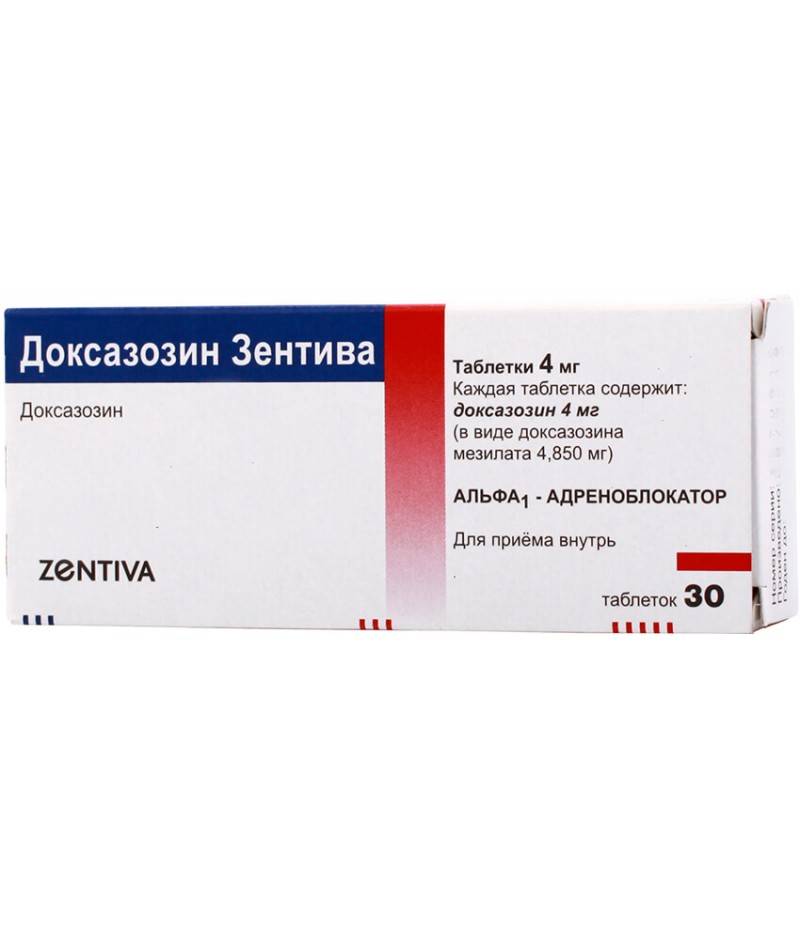 Doxazosin tabs 4mg #30