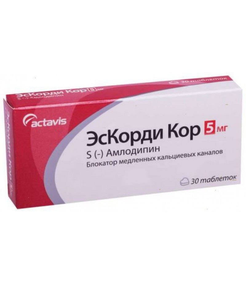 Escordi Cor tabs 5mg #30
