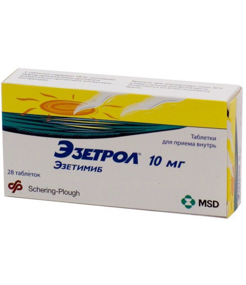 Ezetrol tabs 10mg #28