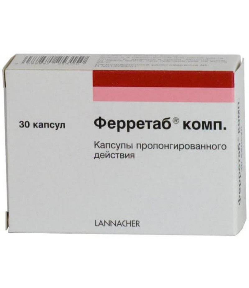 Ferretab comp. caps #30