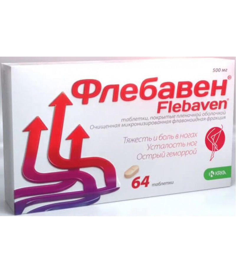 Flebaven tabs 500mg #64