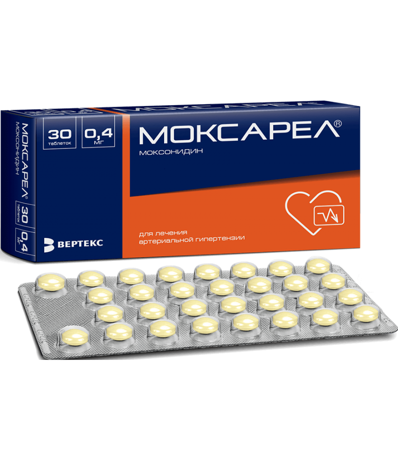 Moxarel tabs 0.4mg #30