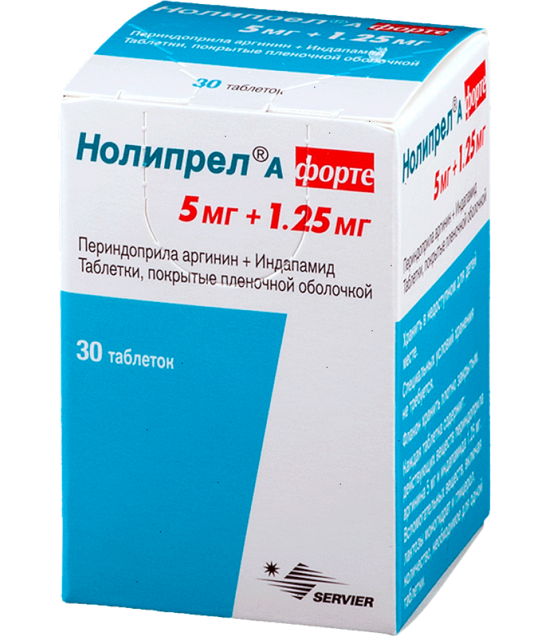 Noliprel A Forte tabs 5mg + 1.25mg #30