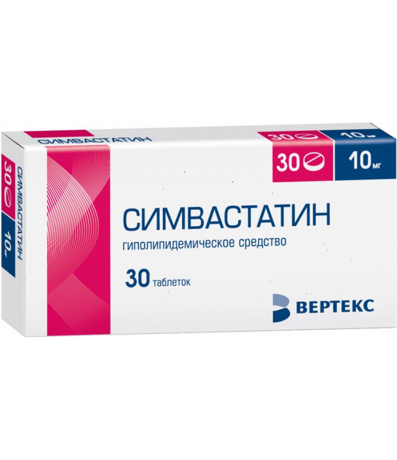 Simvastatin tabs 10mg #30