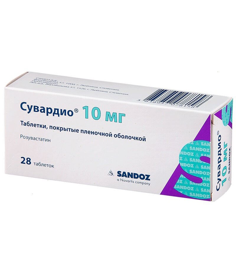Suvardio tabs 10mg #28