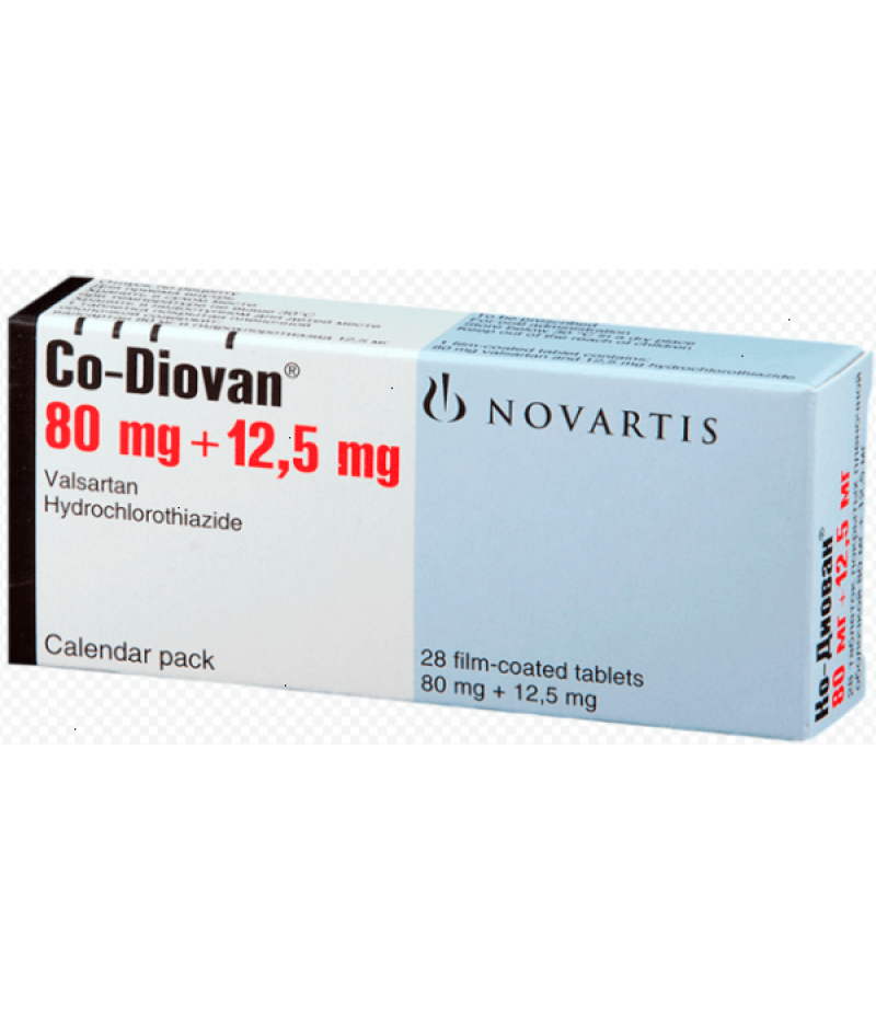 Co-Diovan tabs 80mg/12.5mg #28