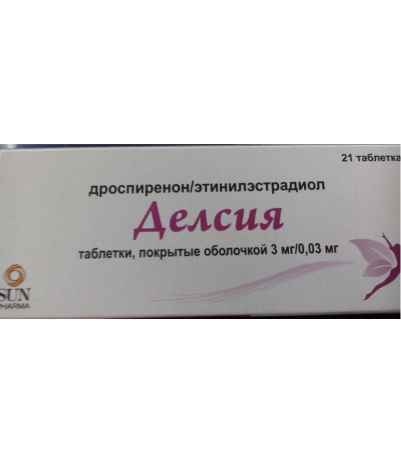Delsia tabs 3mg + 0.03mg #21