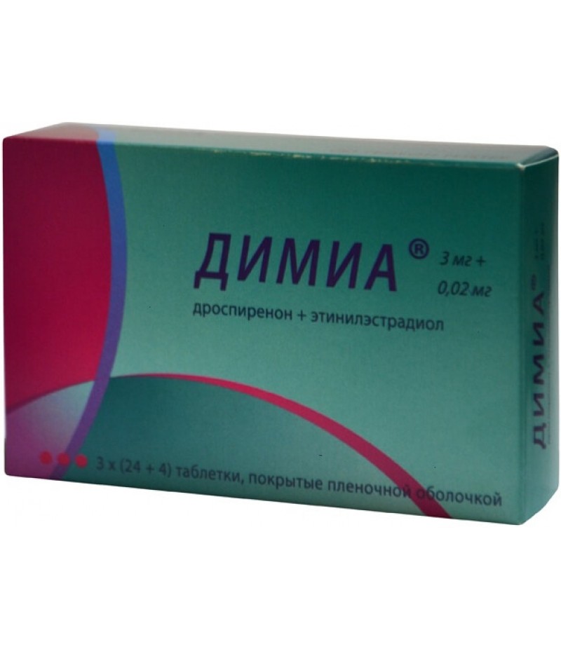 Dimia tabs 3mg + 0.02mg #84