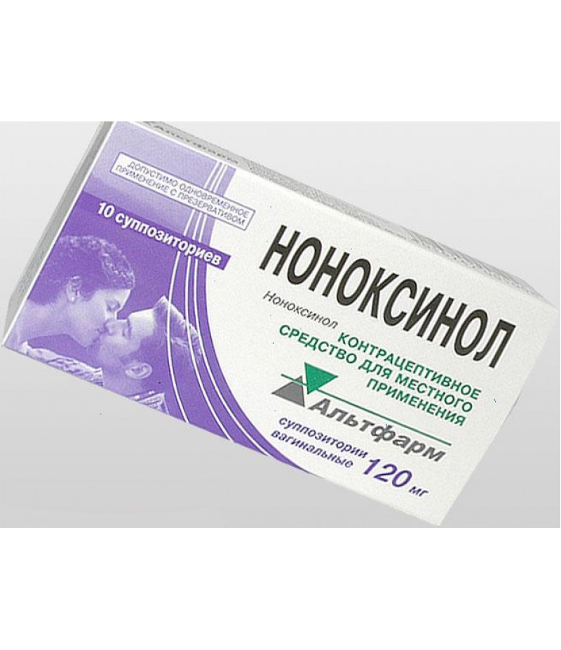 Nonoxinol vaginal supp. 120mg #10