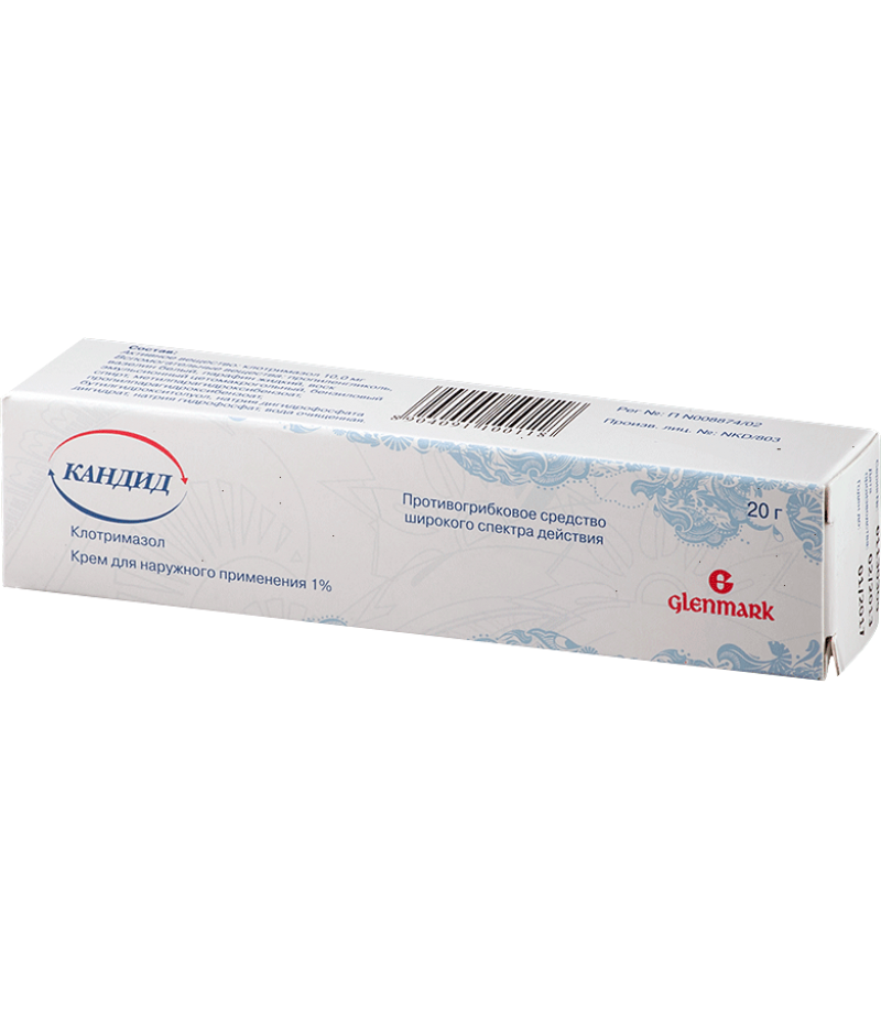 Candid cream 1% 20gr