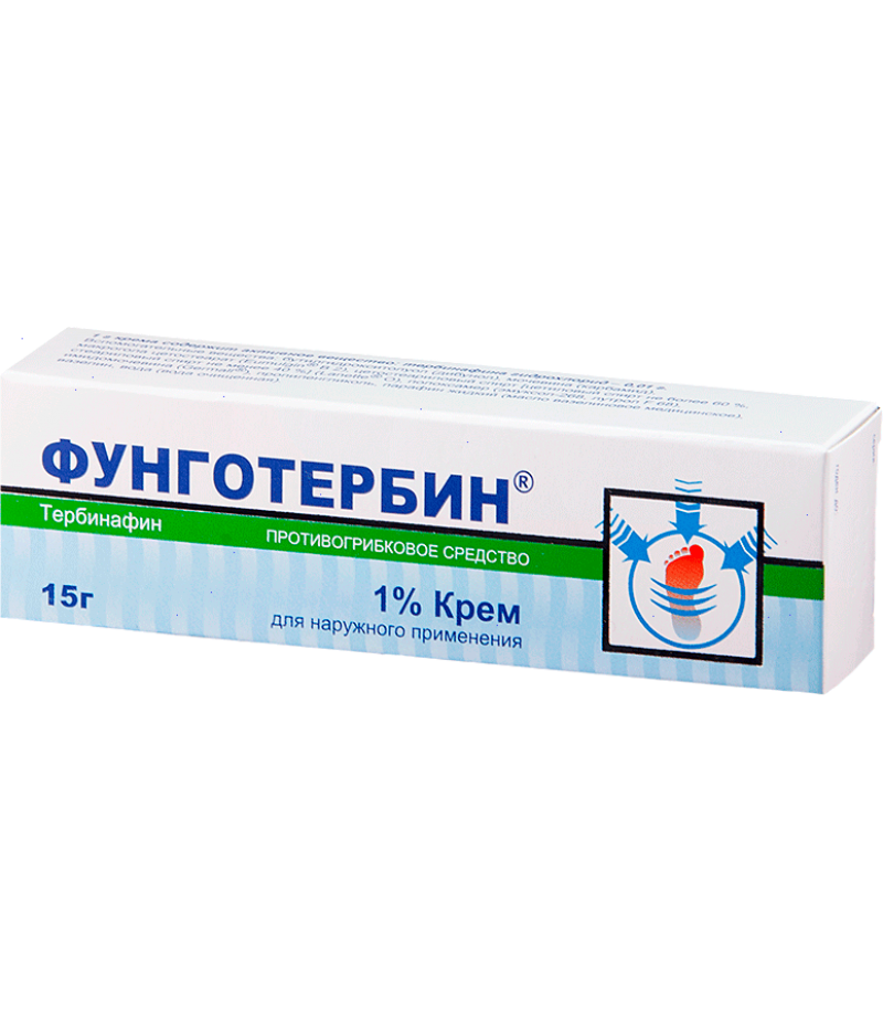 Fungoterbine cream 1% 15gr