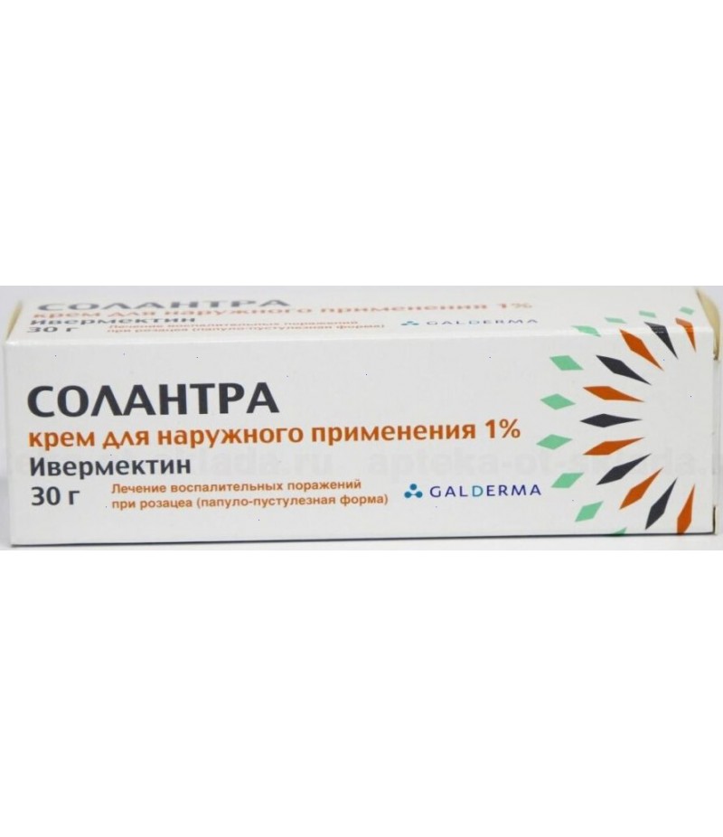Solantra cream 1% 30gr