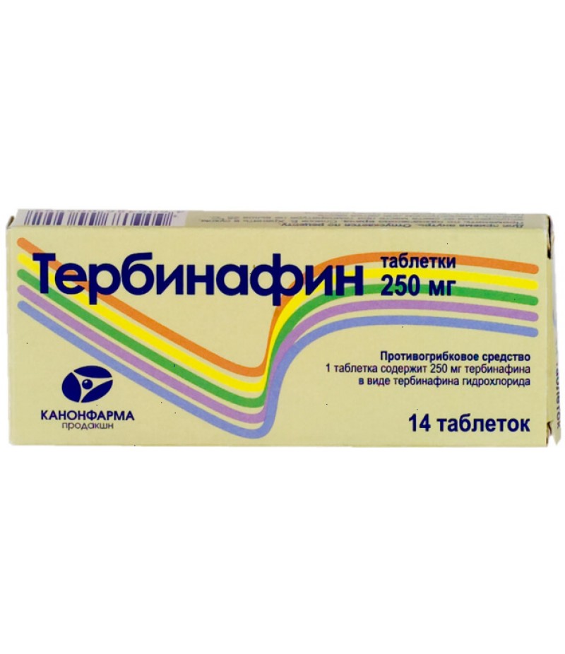 Terbinafine tabs 250mg #14