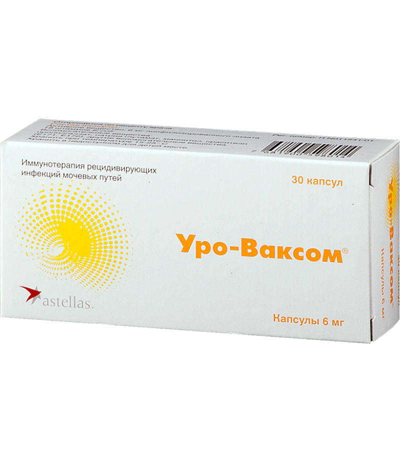 Uro-Vaxom 6mg Capsules (30 pcs)