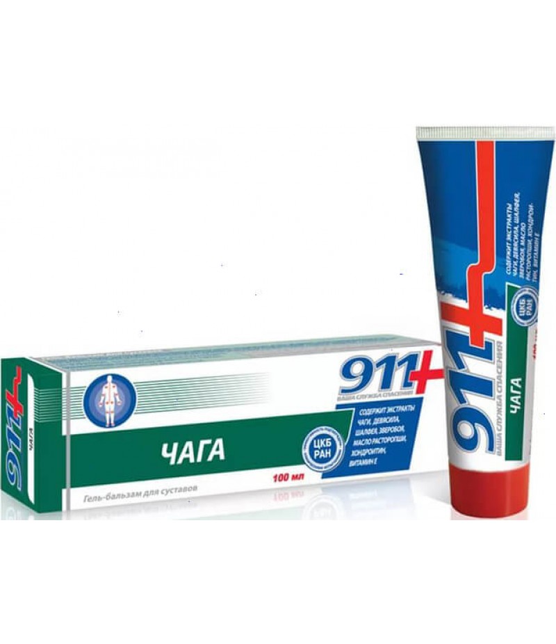 911 Chaga gel-balm 100ml