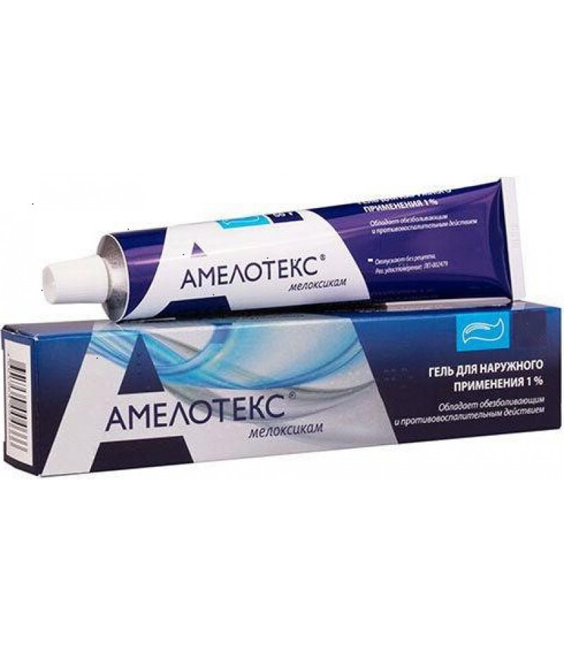 Amelotex gel 1% 50gr