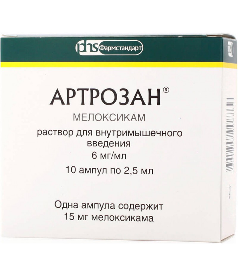 Artrosan injections 6mg/ml 2.5ml #10