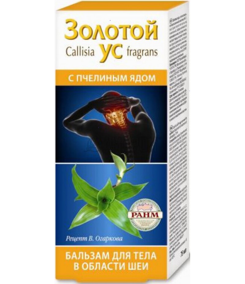 Callisia fragrans (Golden mustache) with bee venom balm 125ml