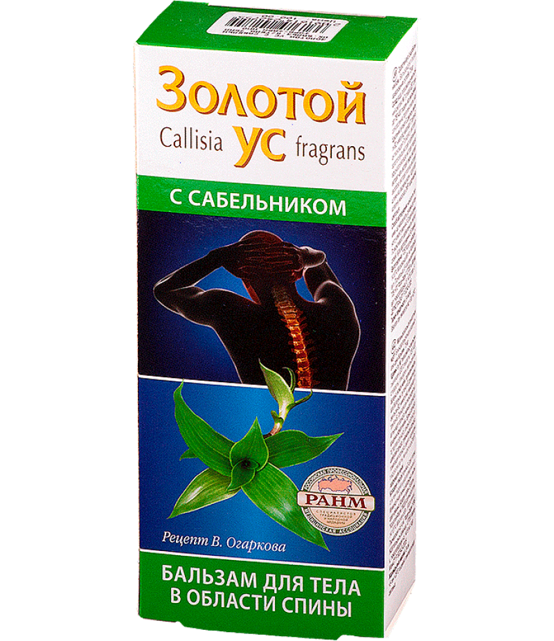 Golden mustache (Callisia fragrans) with Comfey balm 125ml