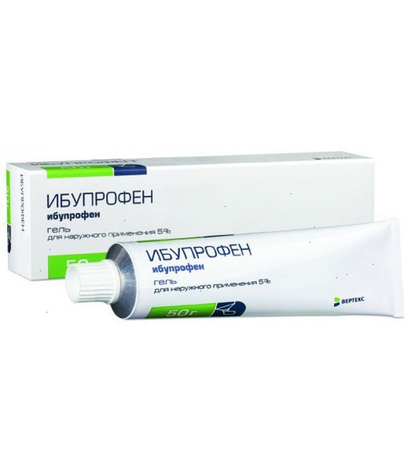 Ibuprofen gel 5% 50gr