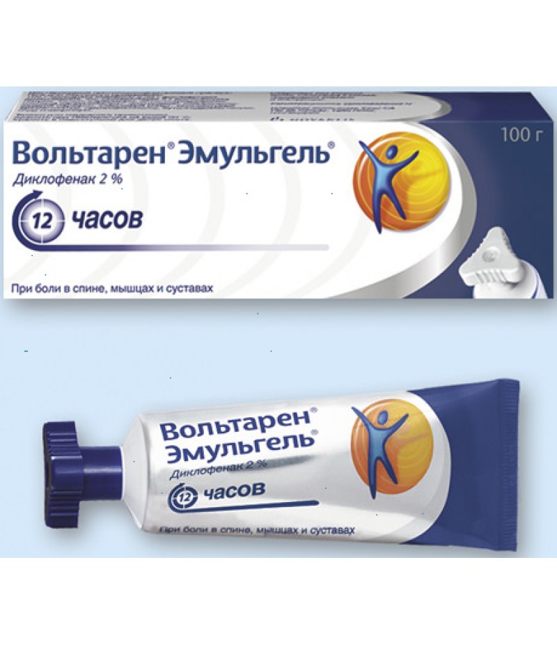 Voltaren emulgel 1% tube 100g