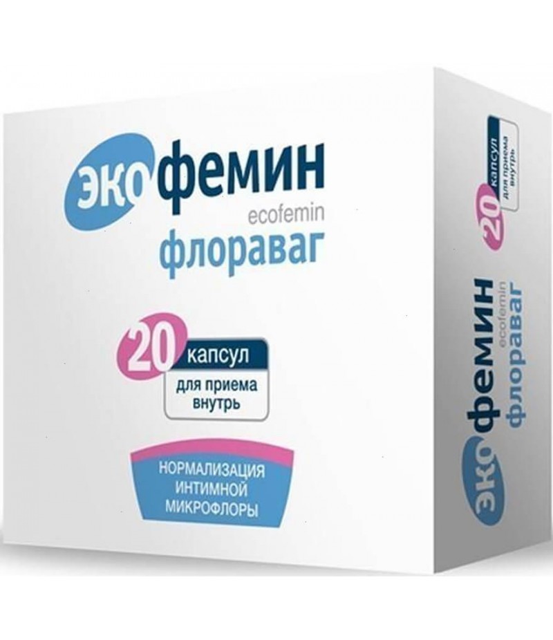 Ecofemin Floravag caps #20