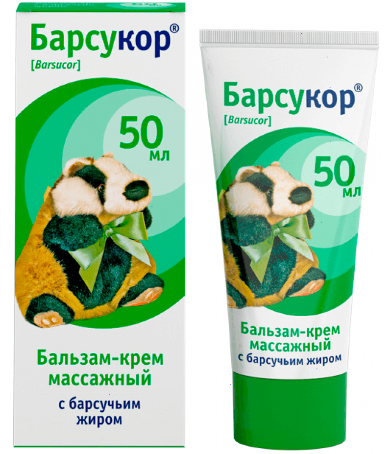 Barsucor balm-cream 50ml