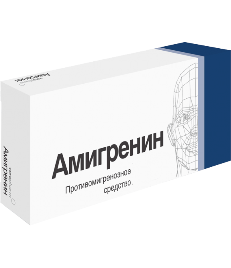 Amigrenin tabs 100mg #6