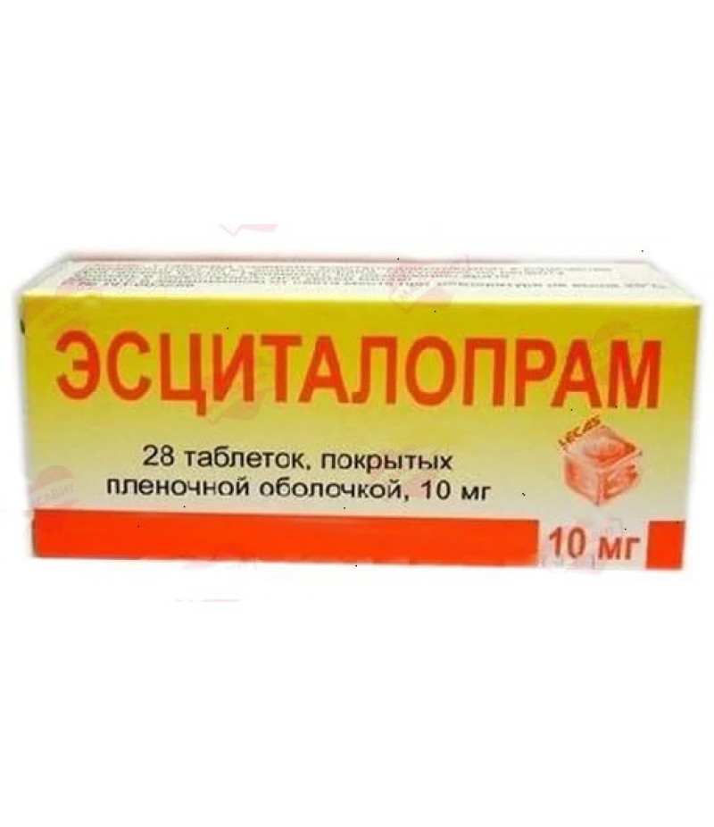 Escitalopram tabs 10mg #28