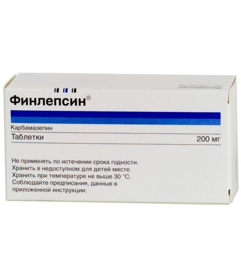 Finlepsin tabs 200mg #50