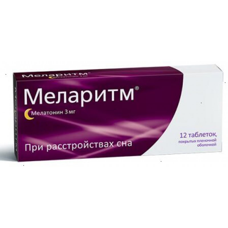 Melarhythm tabs 3mg #12