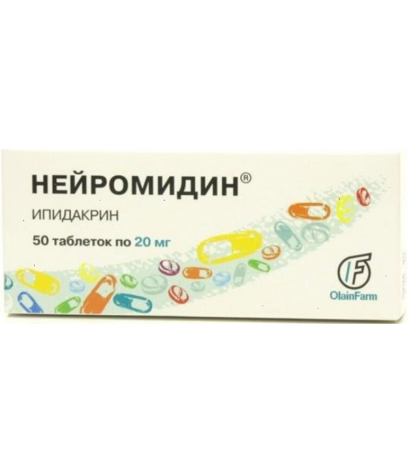 Neuromidine tabs 20mg #50