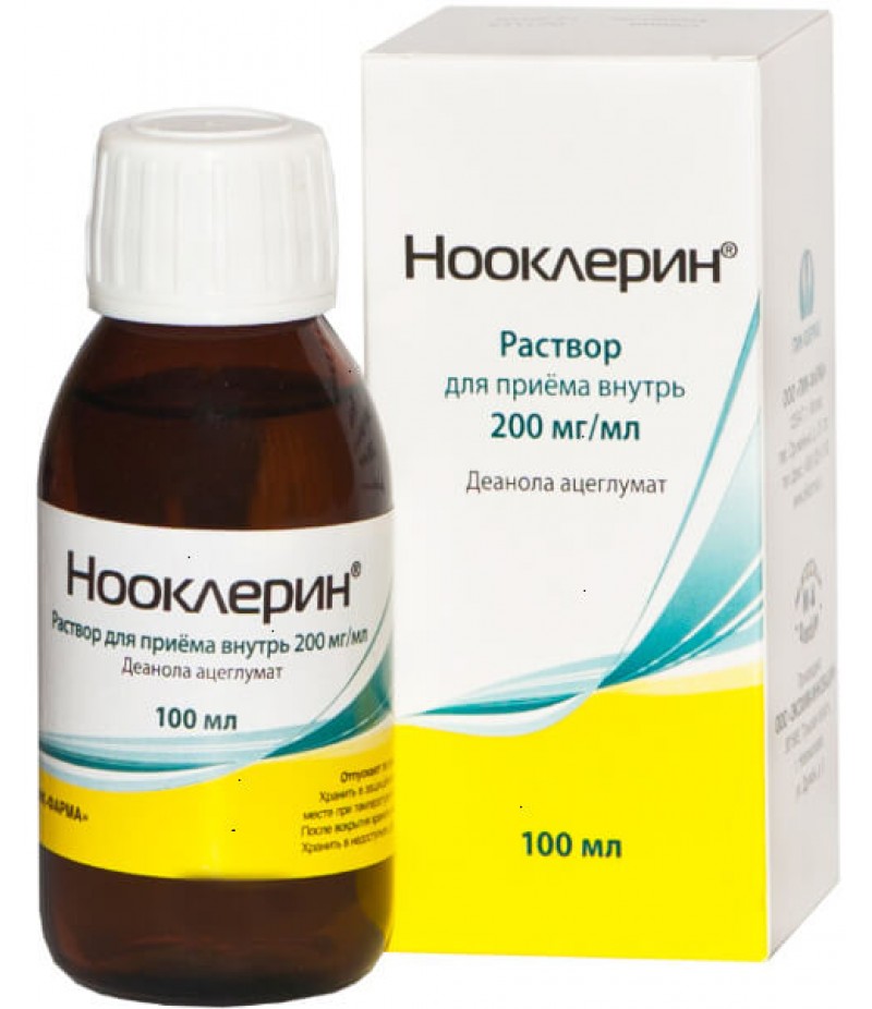 Nooclerin solution 20% 100ml