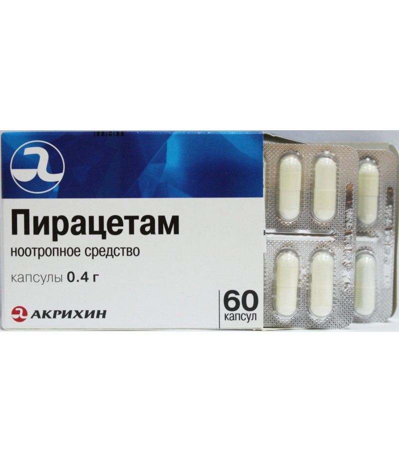 Piracetam caps 400mg #60