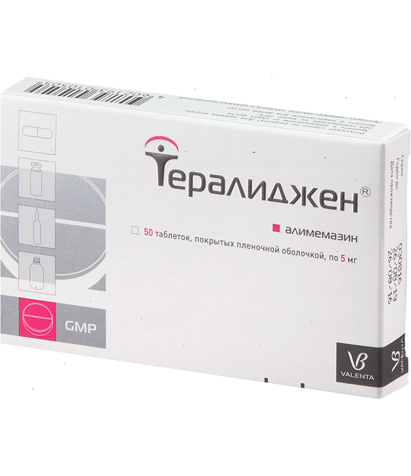 Teraligen tabs 5mg #50