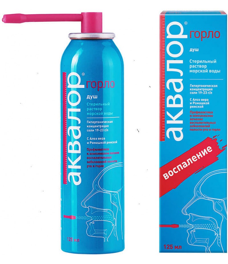 Aqualor throat 125ml