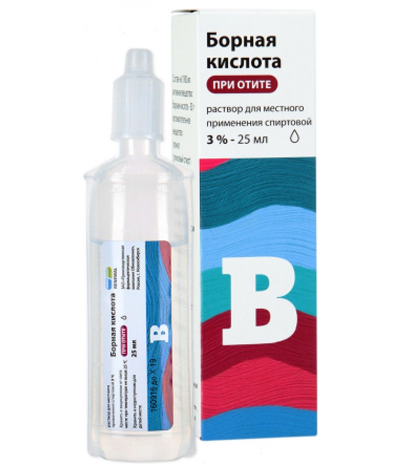 Boric acid 3% 25ml
